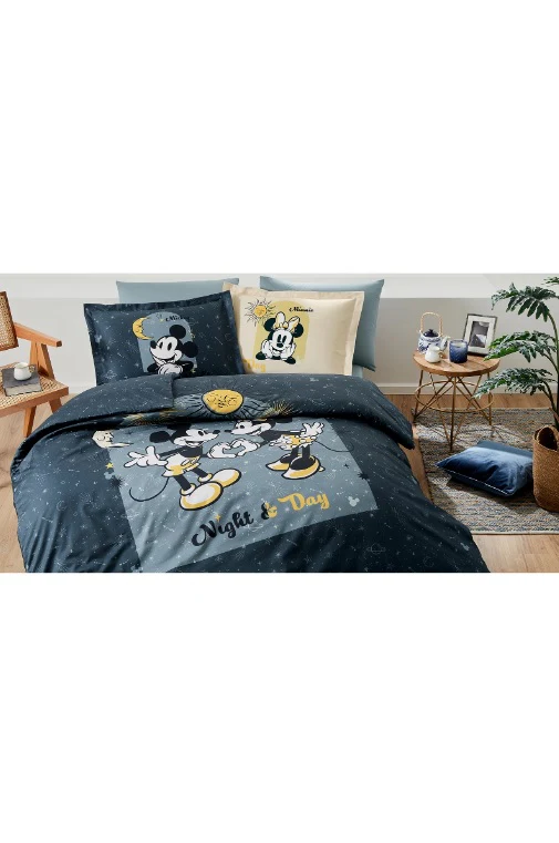 Двоен спален комплект «Mickey & Minnie Mouse» - 4 части, памук - Image 4