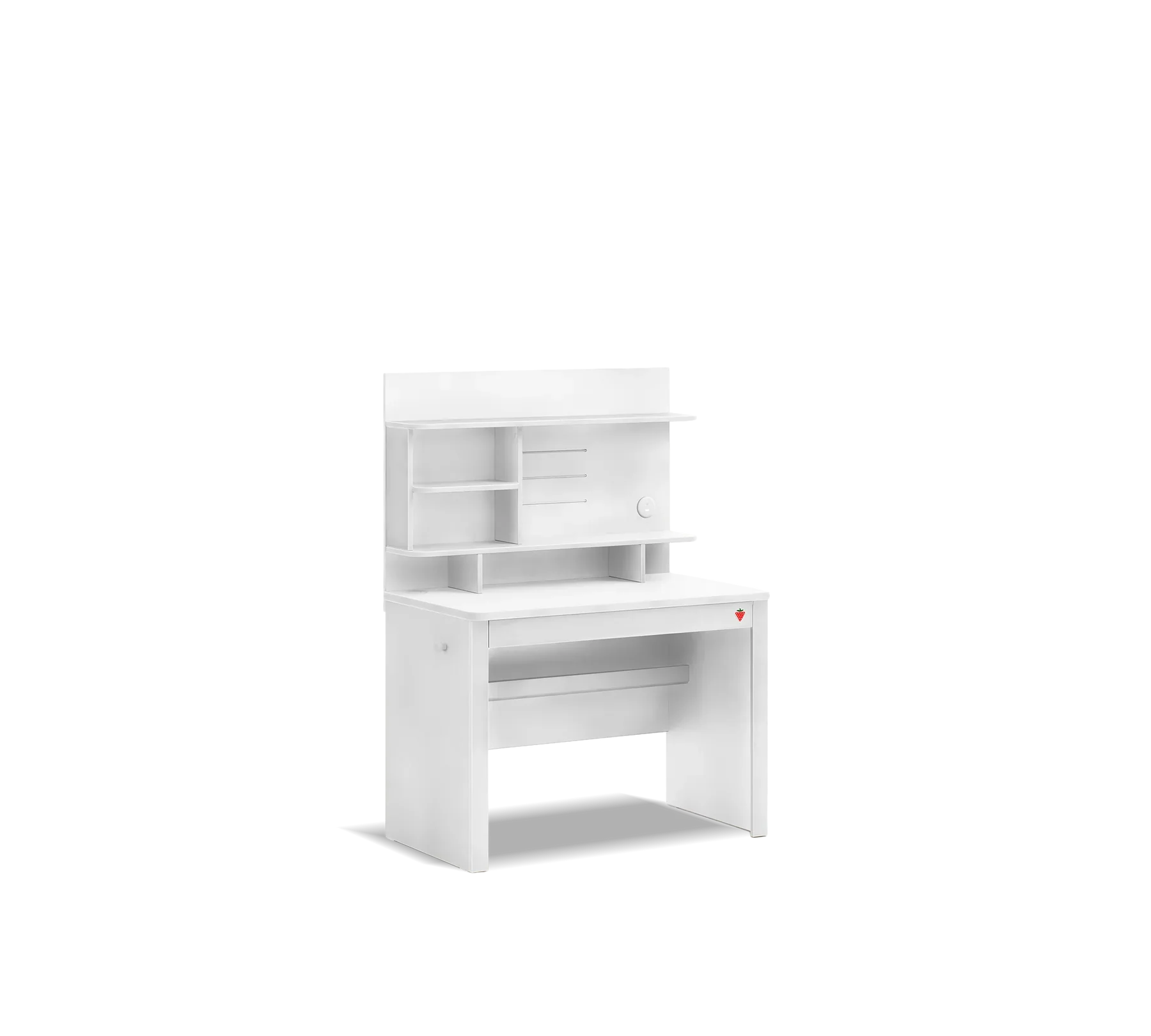Надстройка за бюро «Varia White» + USB зарядна станция, размер 102x71x21см - Image 2
