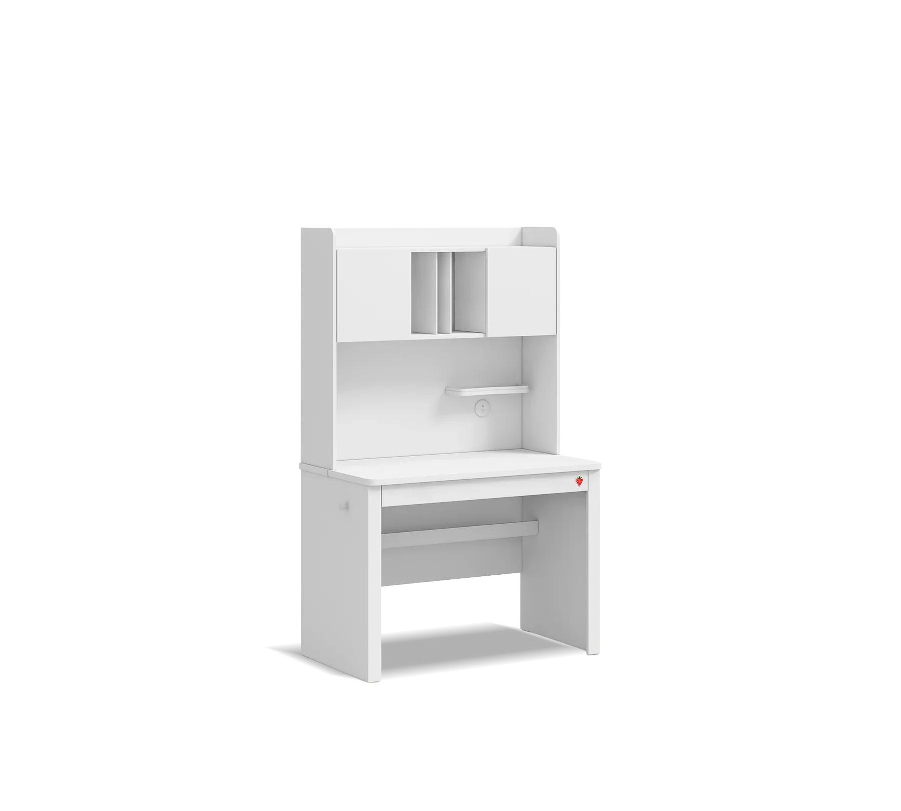 Надстройка за бюро «Varia White» + USB зарядна станция, размер 102x91x28см