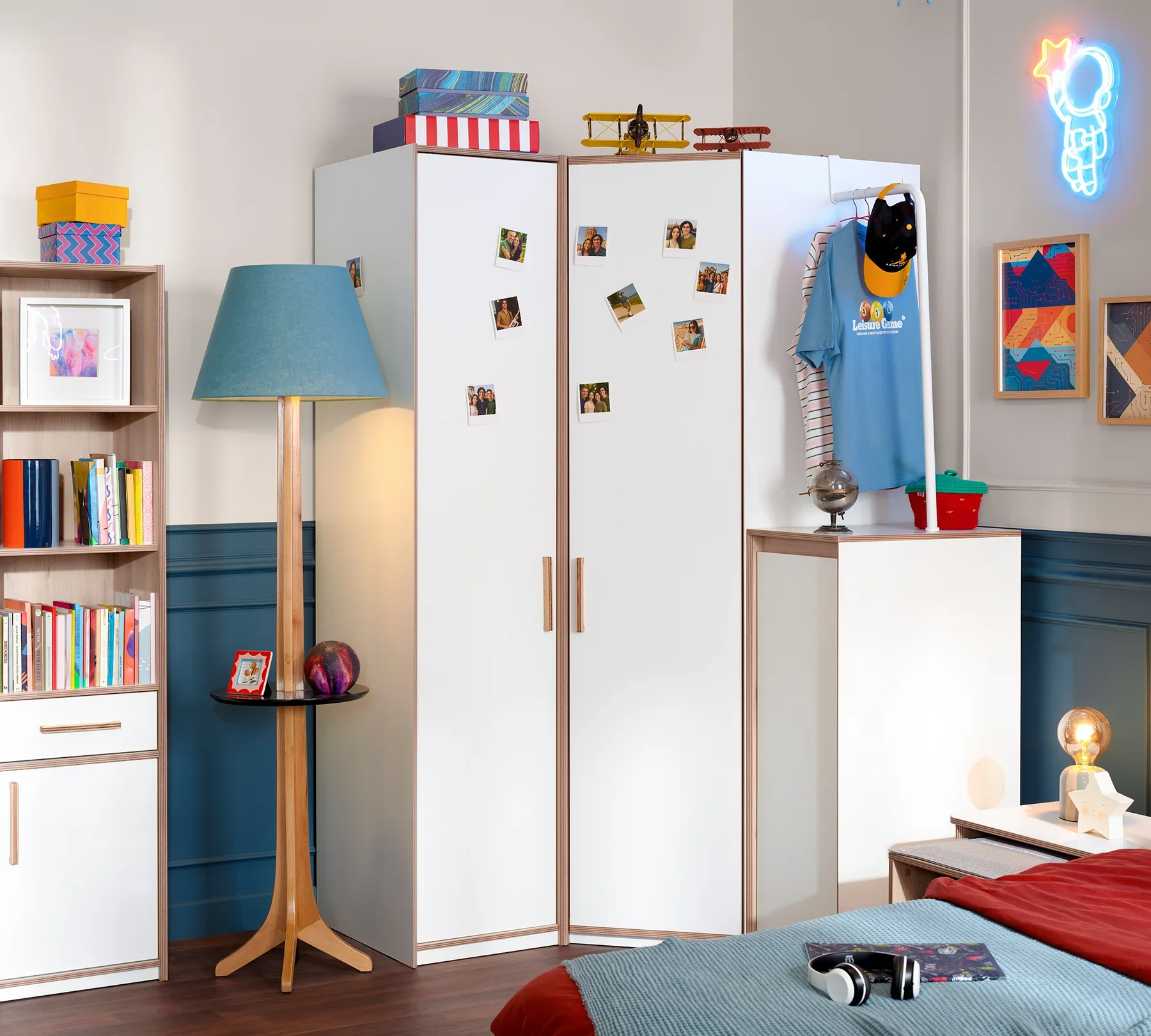Ъглов гардероб «Modera» - ширина 95см - Image 3