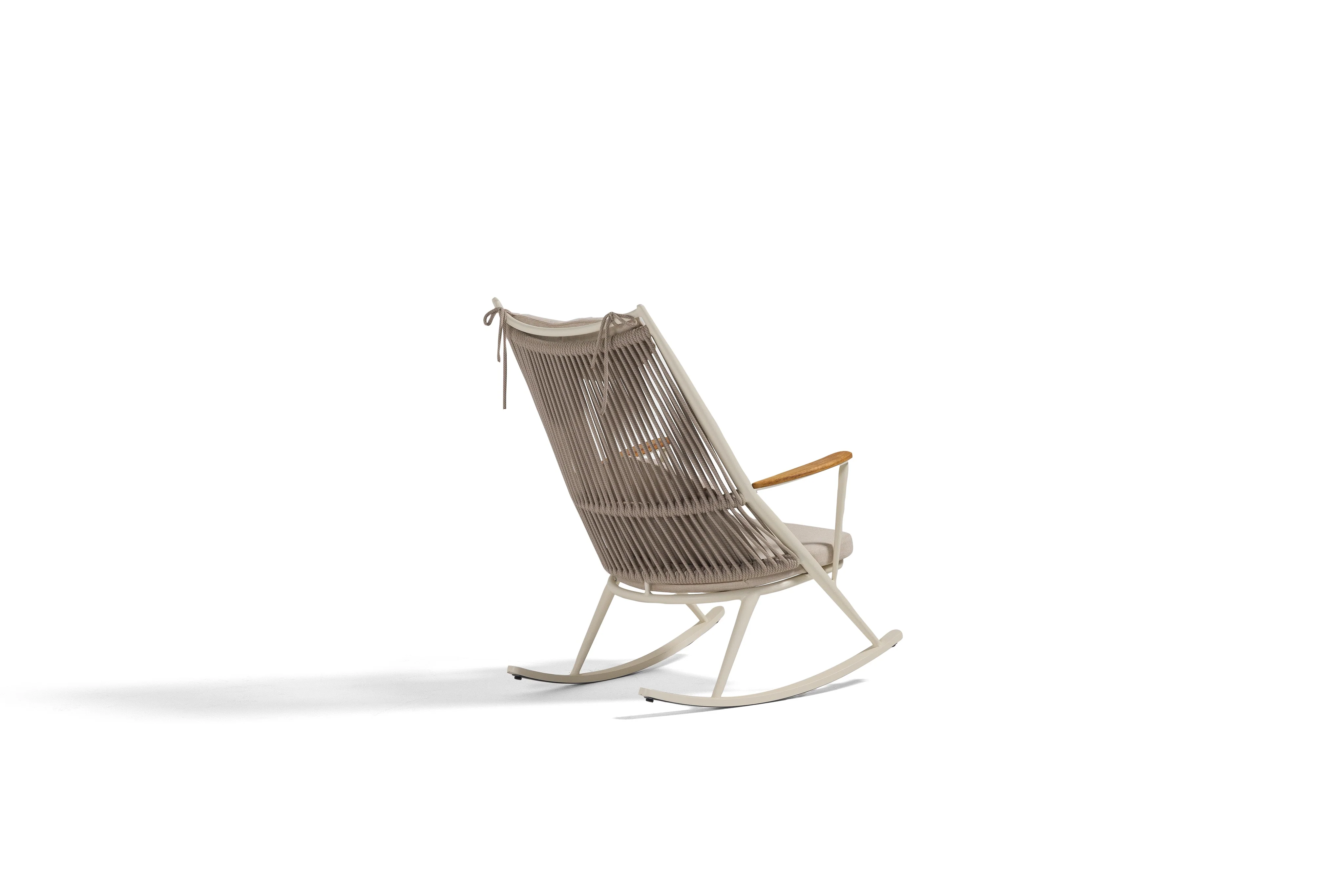 Люлеещ се стол «X Type Sall» с африкански тик - Image 4