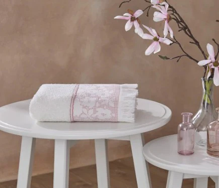 ΠΡΡΠΏΠ° Π·Π° ΡΡΡΠ΅ Β«Romantic Touch Krem/PembeΒ» ΠΏΠ°ΠΌΡΠΊ, ΡΠ°Π·ΠΌΠ΅Ρ 50x90cm - Image 2