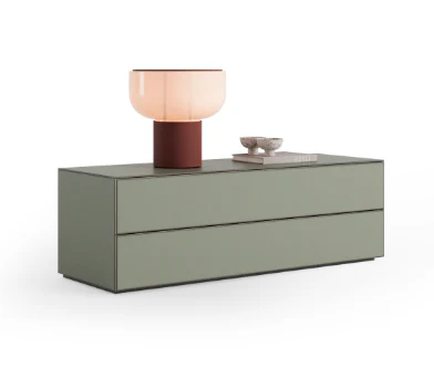 Нощно шкафче «Opal» - стъклени чела и страници, с избор на размер - Image 6
