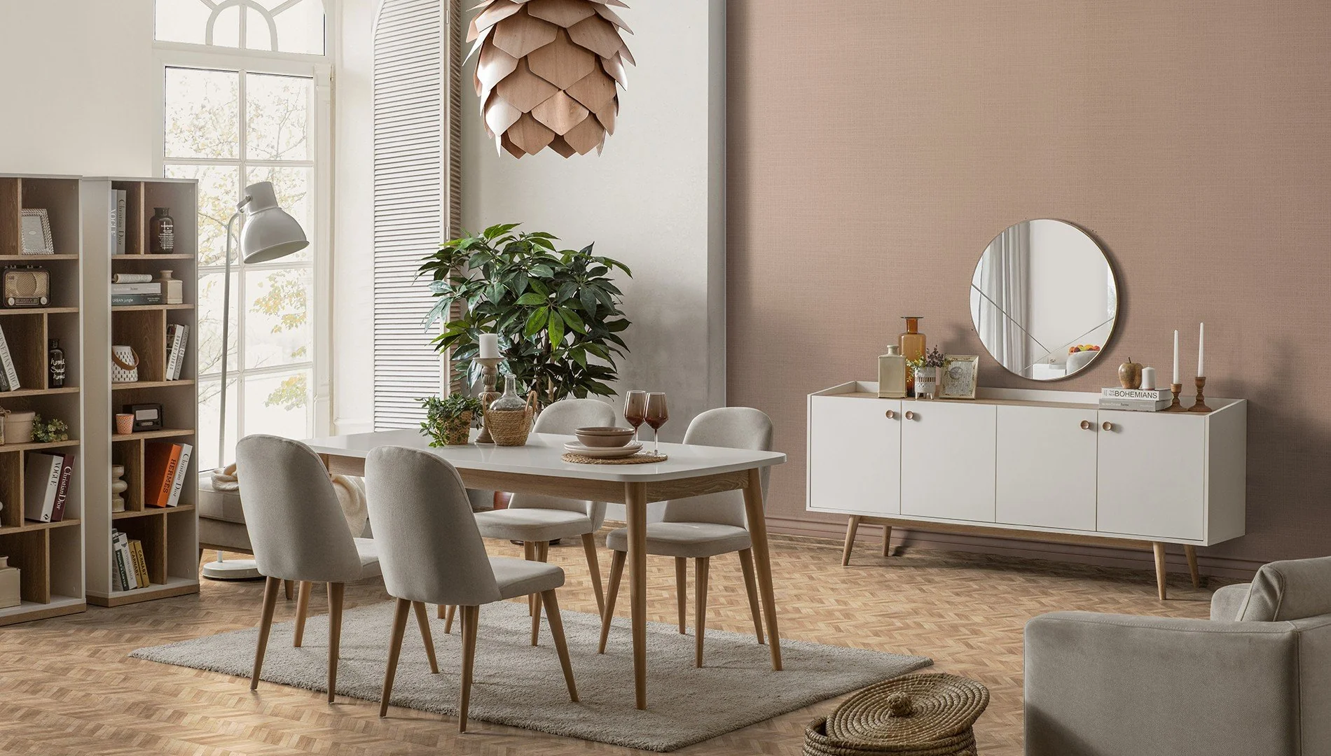 ΠΠΈΠ±Π»ΠΈΠΎΡΠ΅ΠΊΠ° Β«BohemΒ» Ρ ΡΠ°Π·ΠΌΠ΅Ρ 50x180x35ΡΠΌ - Image 4