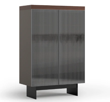 Витрина «Hiro» с релефно стъкло, размер 110х160х51см - Image 2