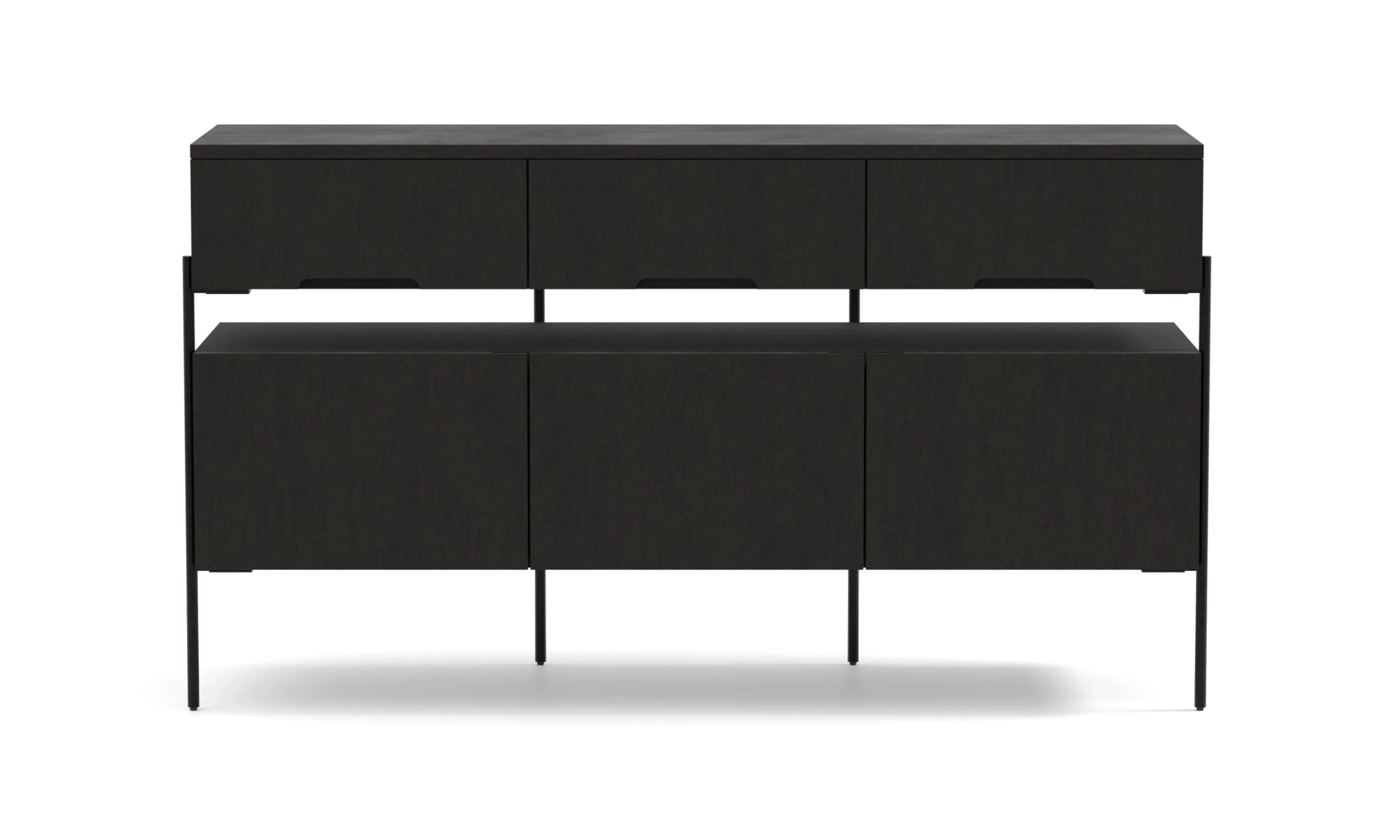 Бюфет «Harmonia 40001» с естествен фурнир, размер 142х79х44см - Image 2