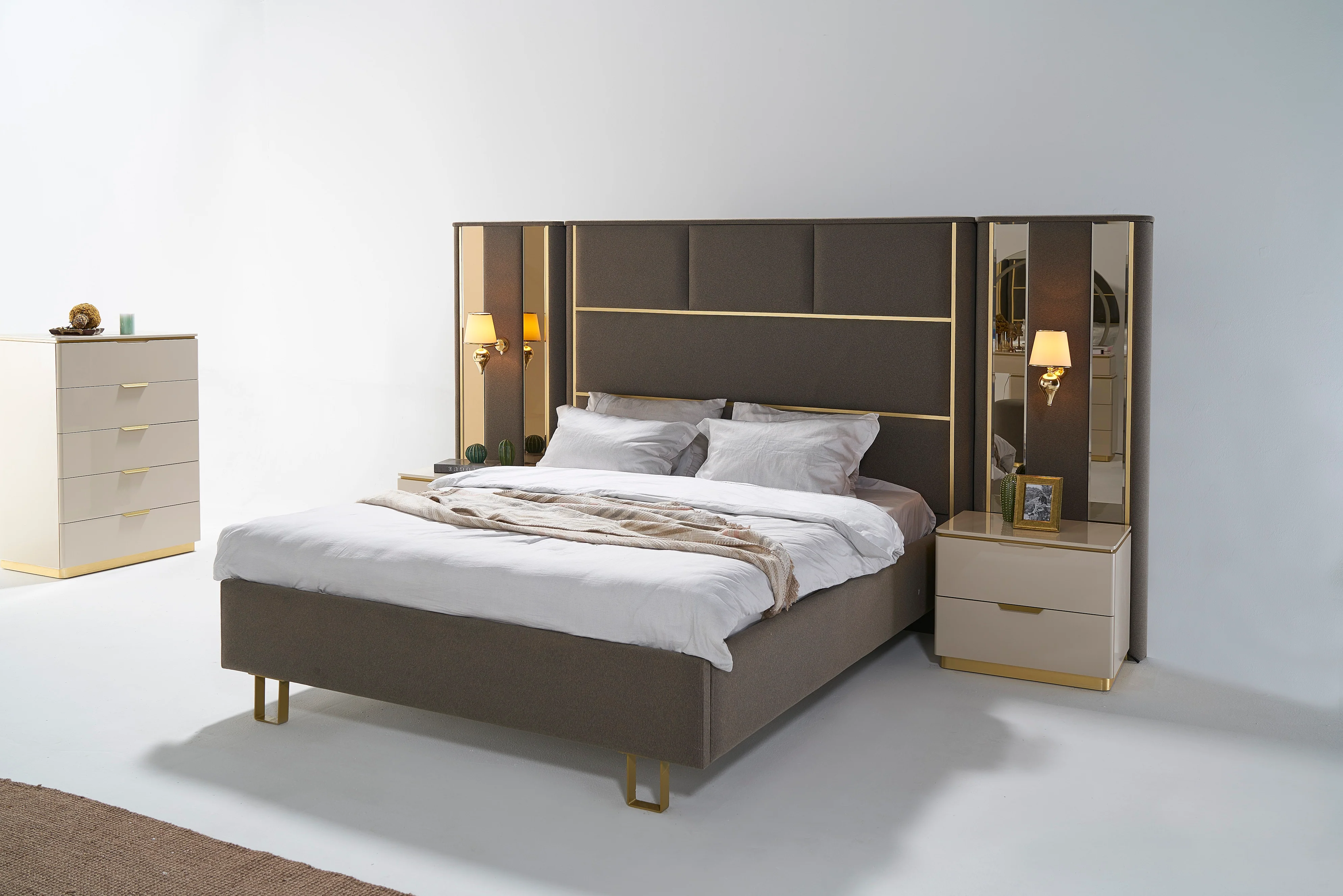 Скрин «Kapadokya» с пет чекмеджета, размер 80х112х45см - Image 3