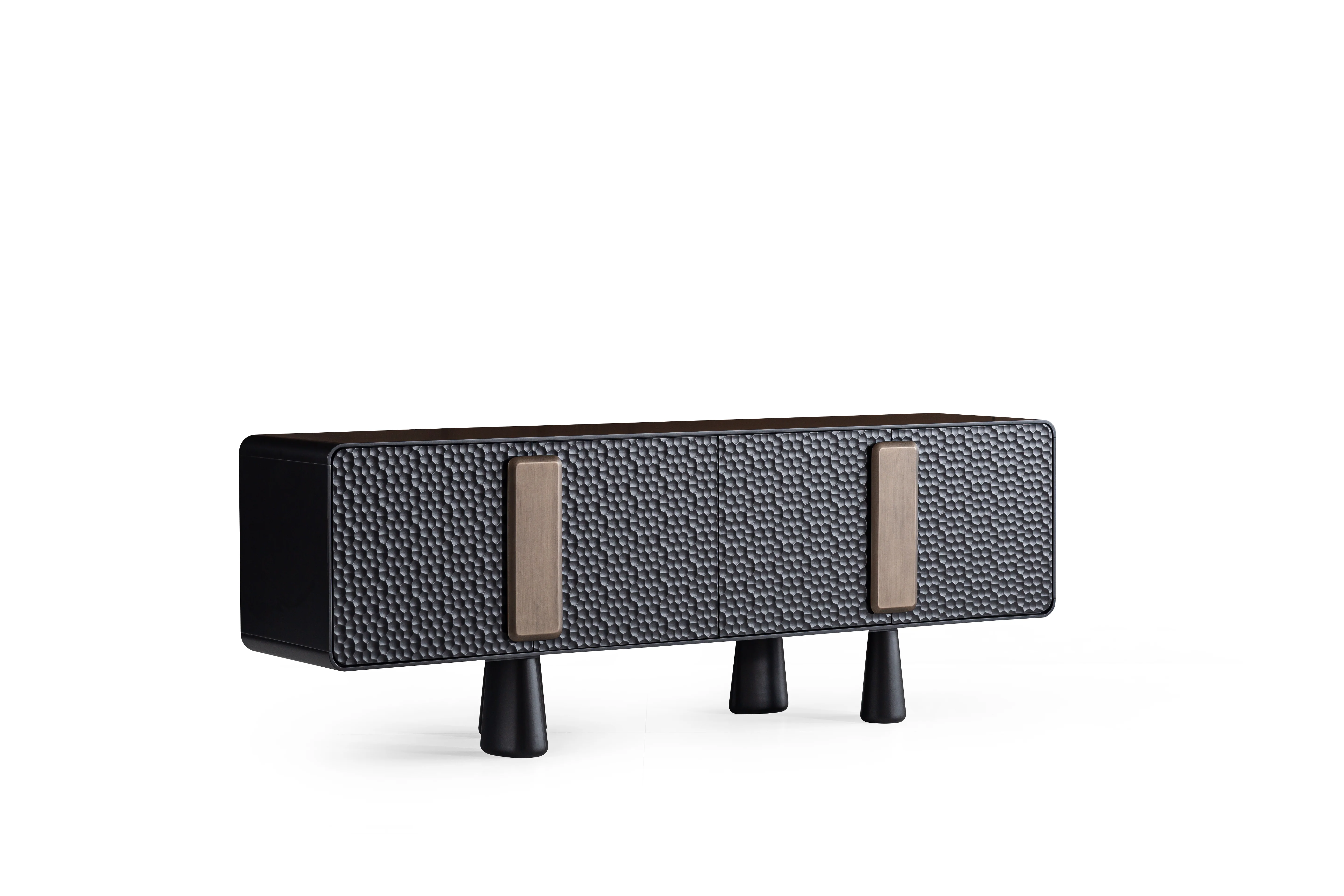 Бюфет «Klein» с естествен фурнир, размер 225х81х50см - Image 4