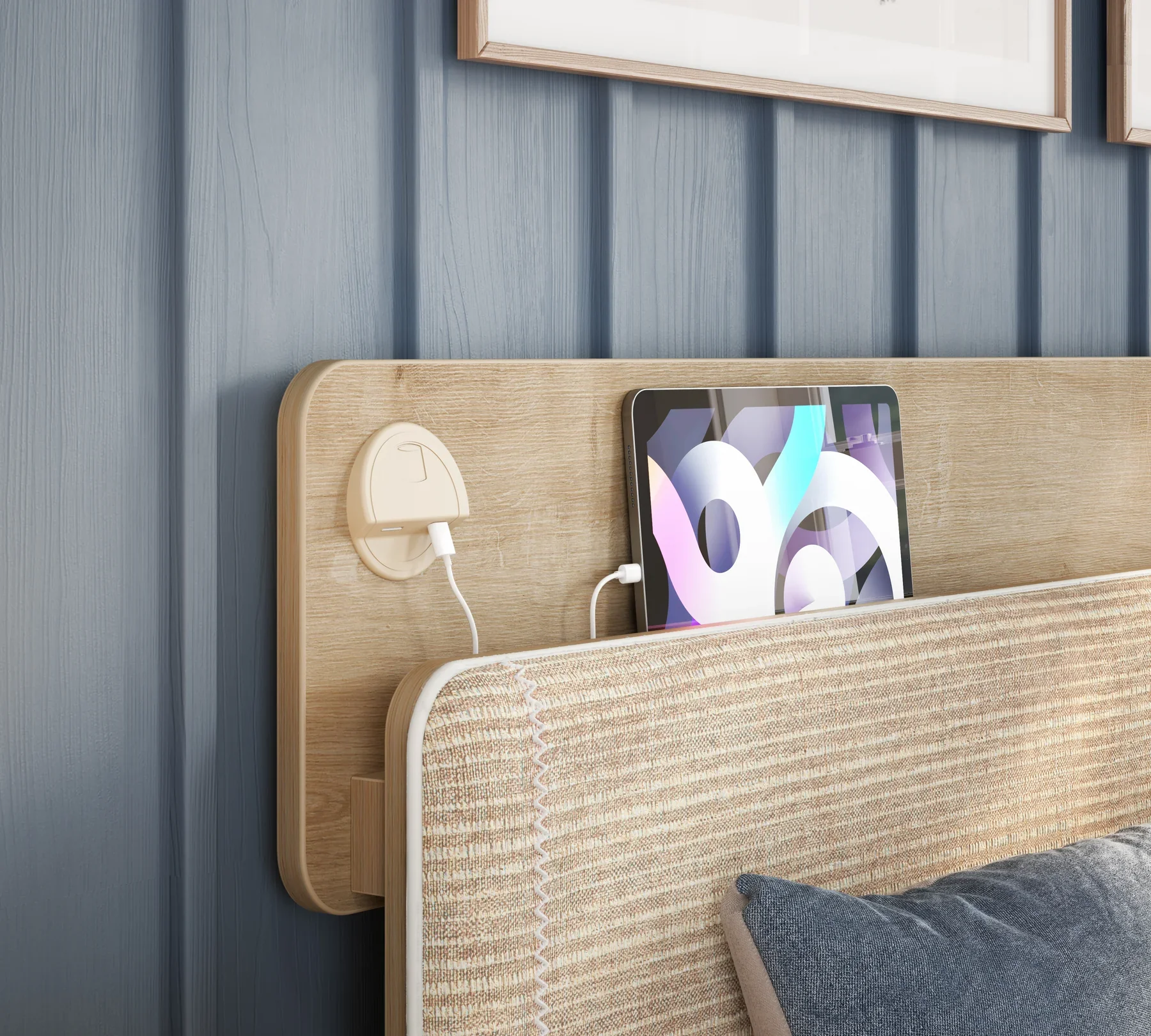 Легло «Mocha Modern» + USB зарядна станция, с органайзер - Image 2