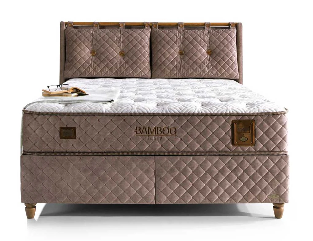 Тапицирана основа за легло «Bamboo Sleep» с място за съхранение, повдигащ механизъм, система за безшумно затваряне - Image 4
