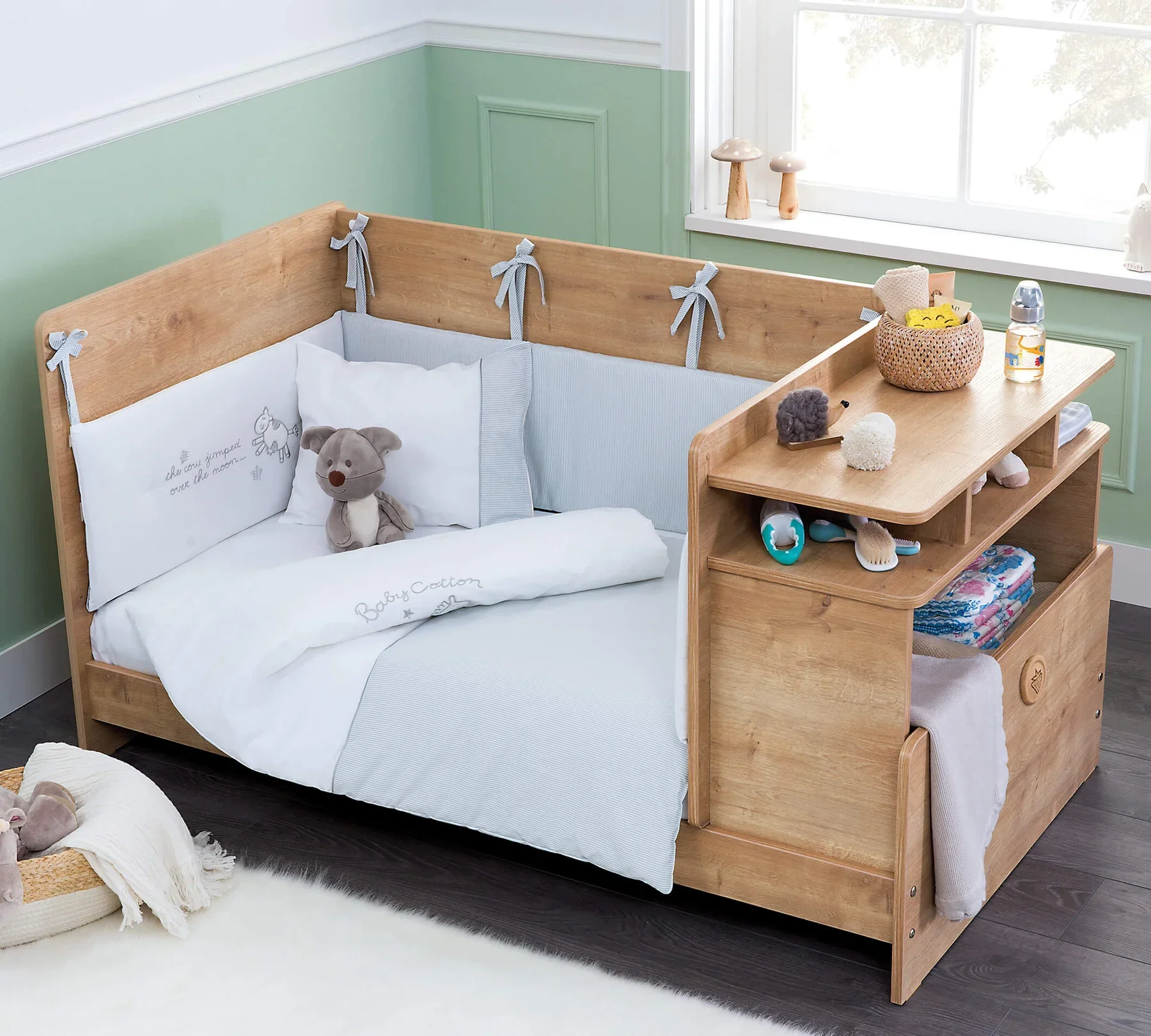 Бебешки спален комплект «Baby Cotton» с размер 70х140см - Image 3