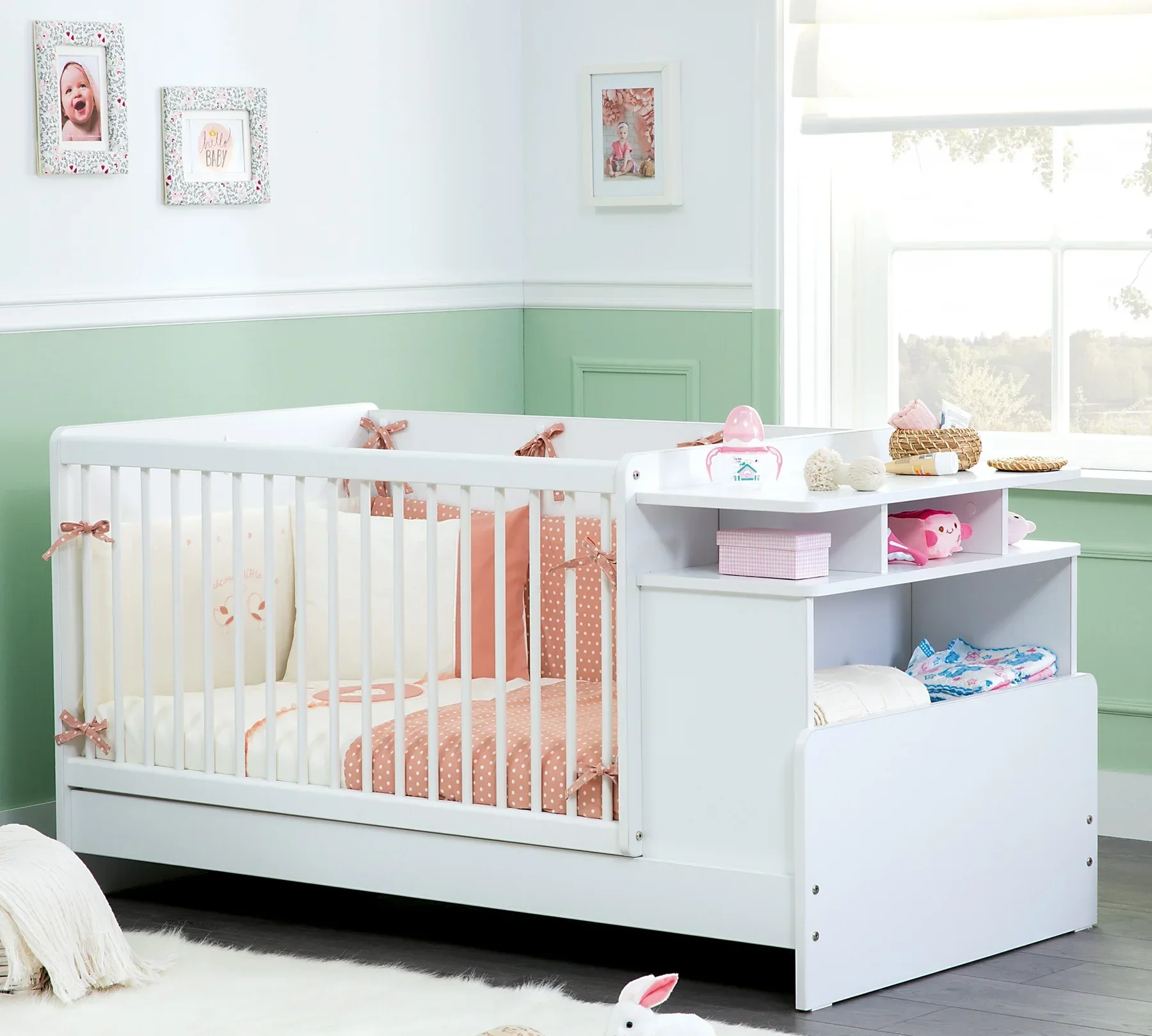 Бебешки спален комплект «Romantic Baby» с размер 80х130см - Image 4