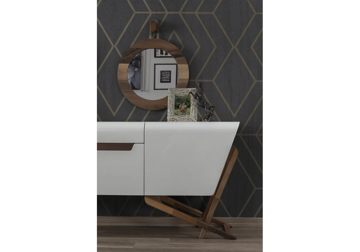 Бюфет «Royal» + чекмедже, с естествен фурнир, размер 215х80х53см - Image 7