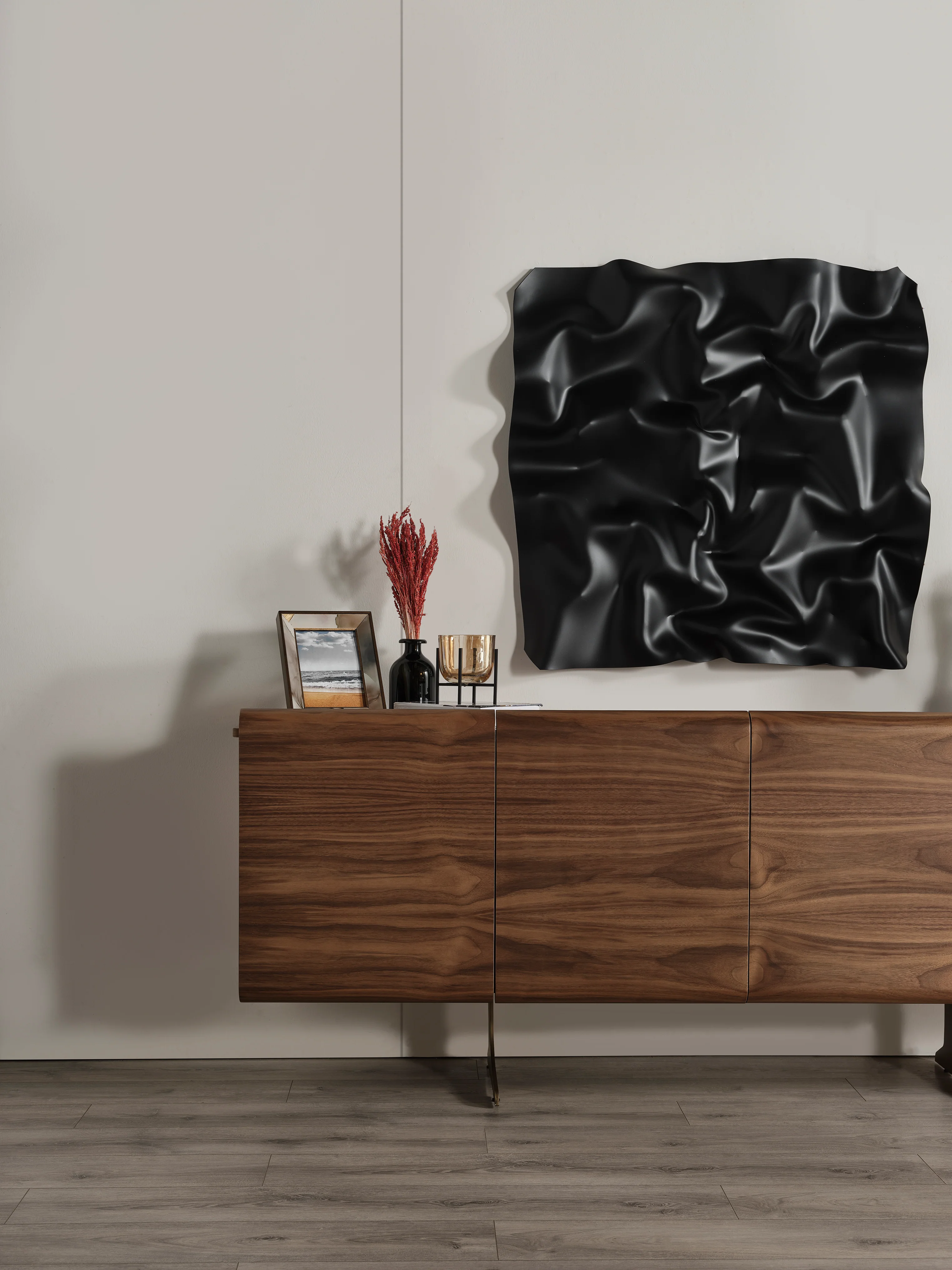 Бюфет «MK 43» с естествен фурнир, размер 208х82х48см - Image 7