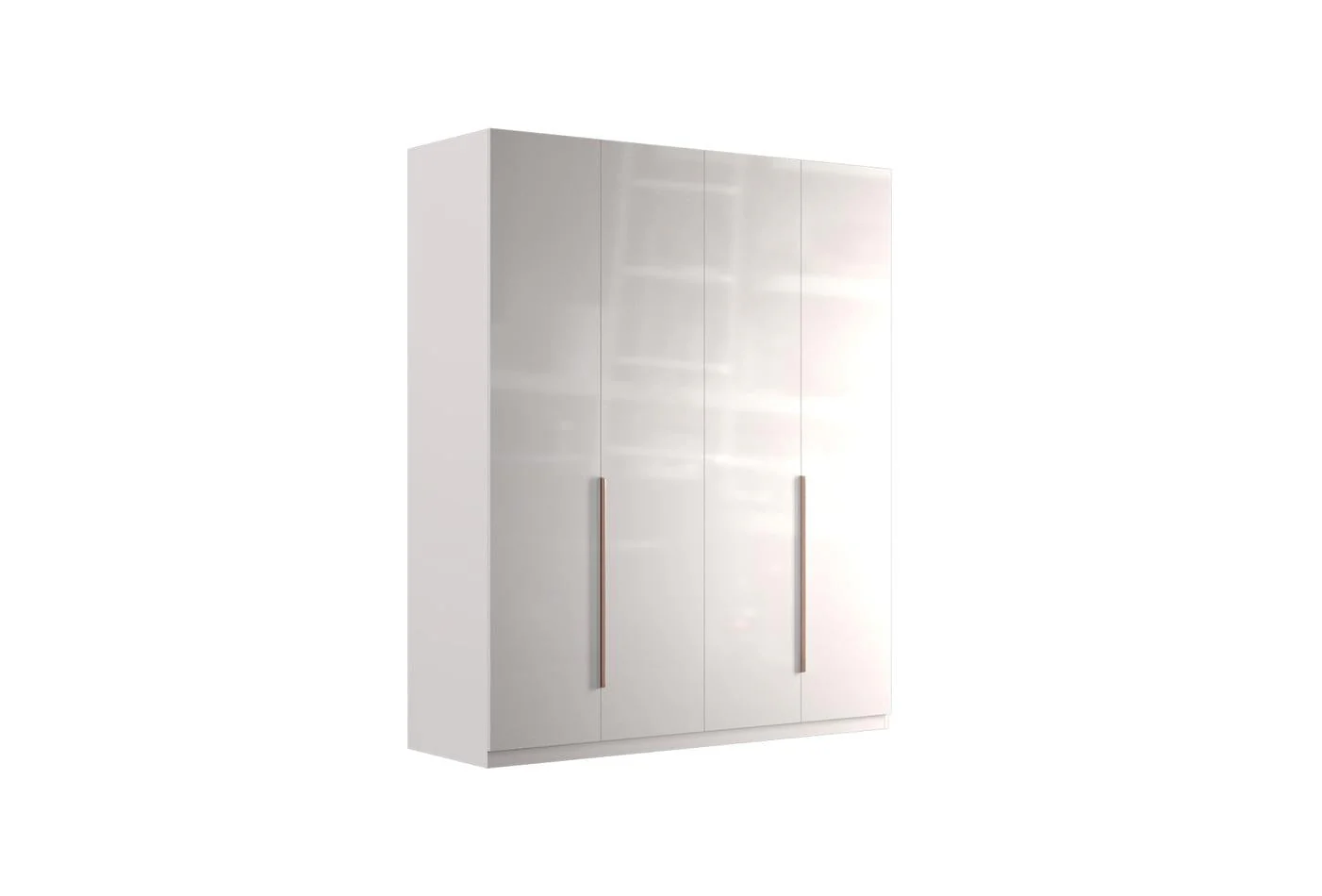 Четирикрилен гардероб «Legato White» - ширина 180см