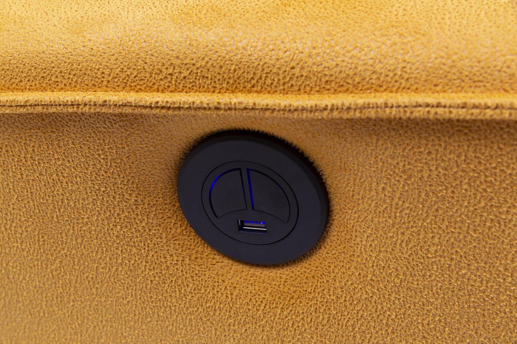 Кресло «Girit» с електрически релакс механизъм, USB зарядна станция - Image 8