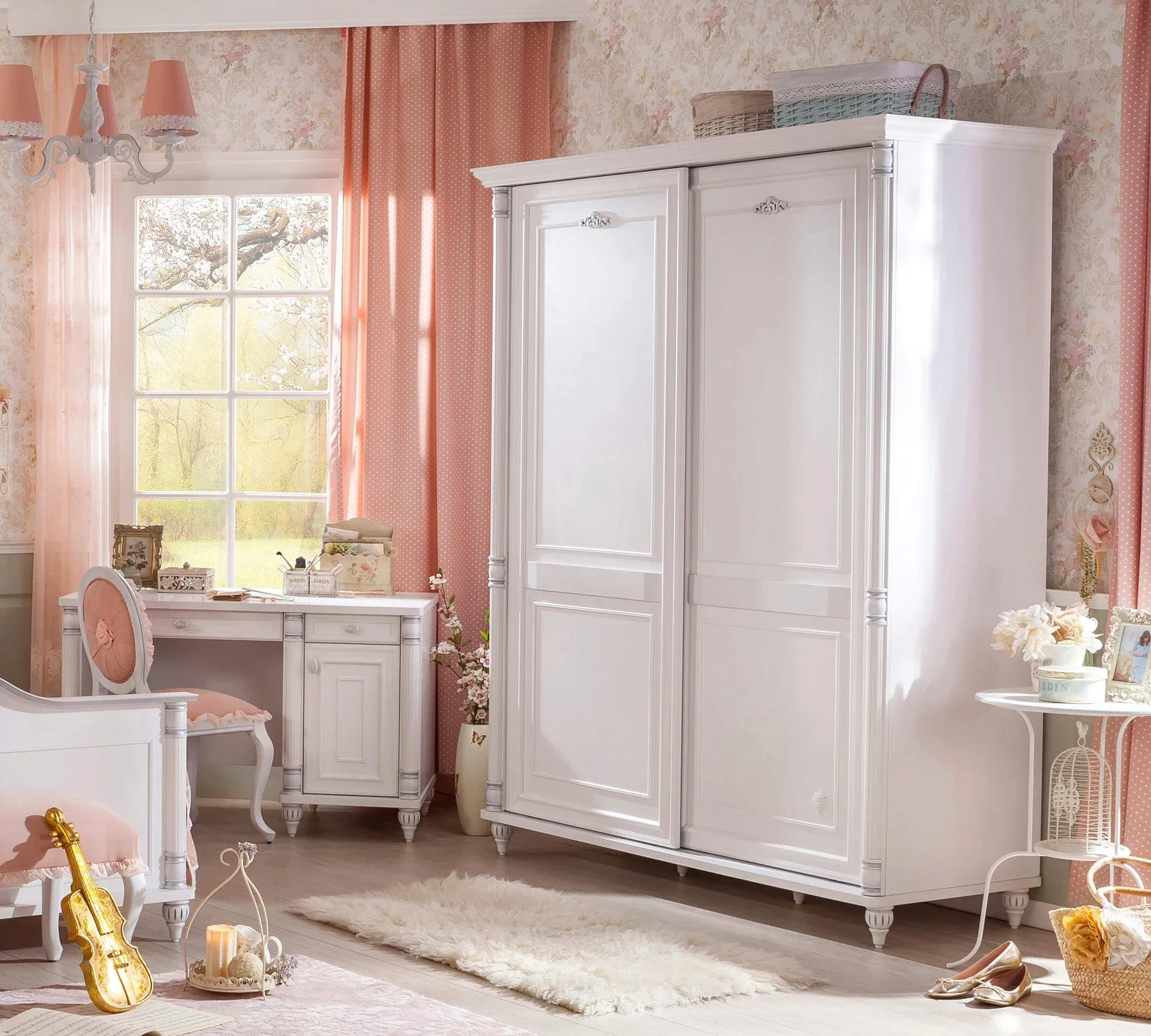 Гардероб с плъзгащи врати «Romantic» - с ширина 170см - Image 3