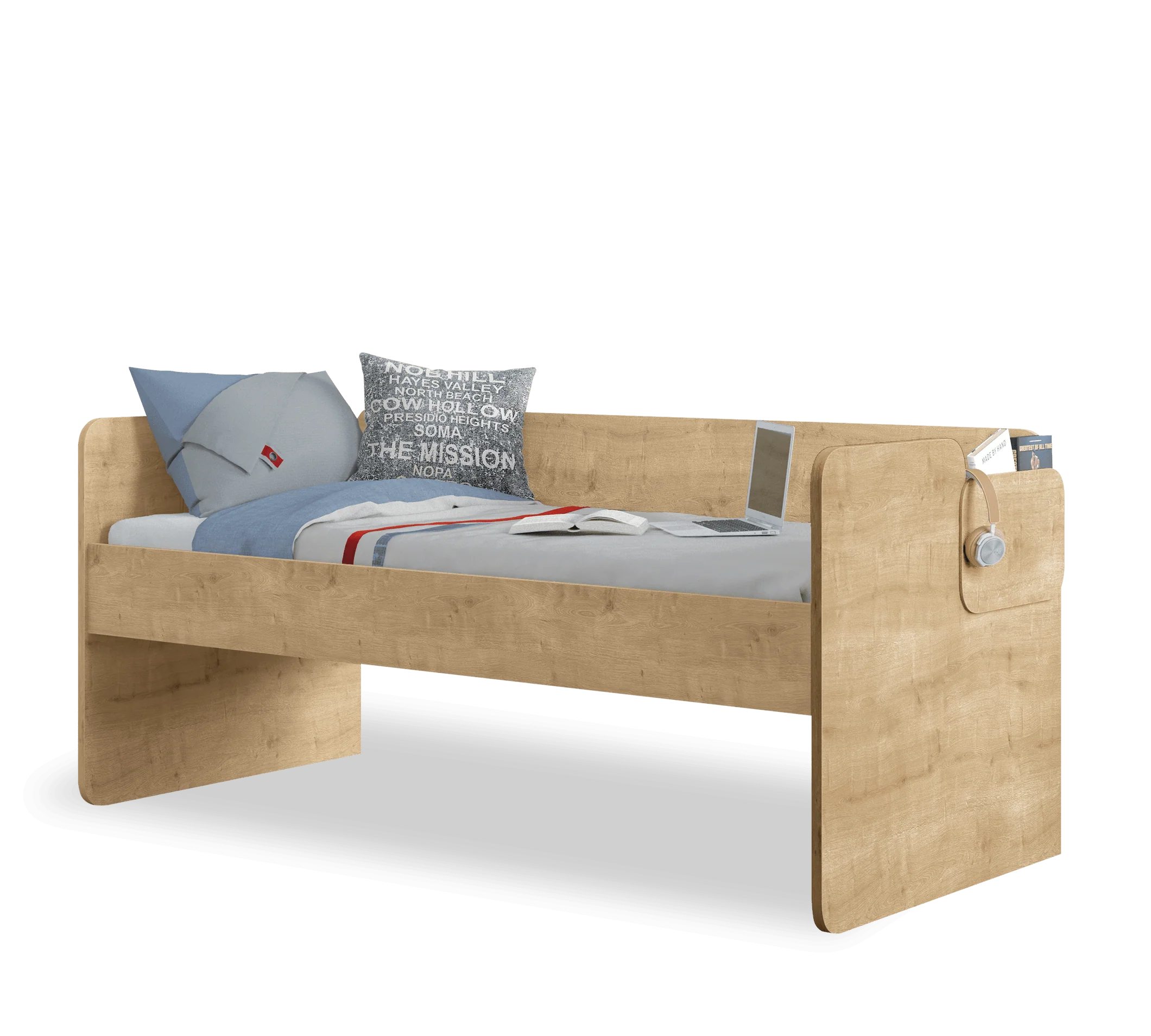 Горно легло за модулно двуетажно легло «Studio» за матрак 90x200см - Image 7