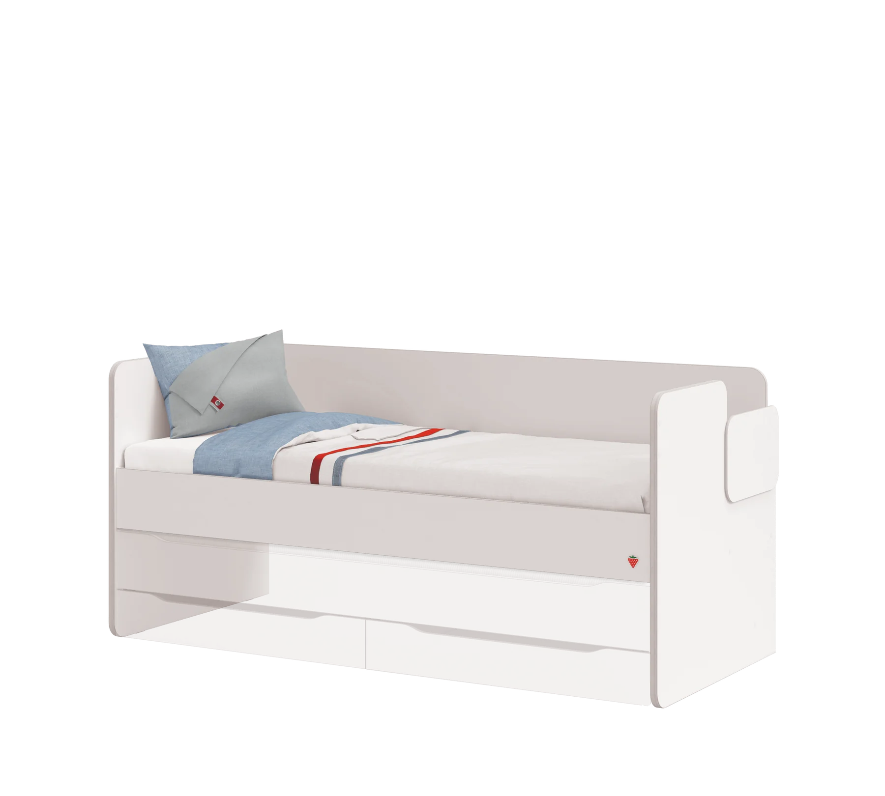 Горно легло за модулно двуетажно легло «Studio White» - Image 8