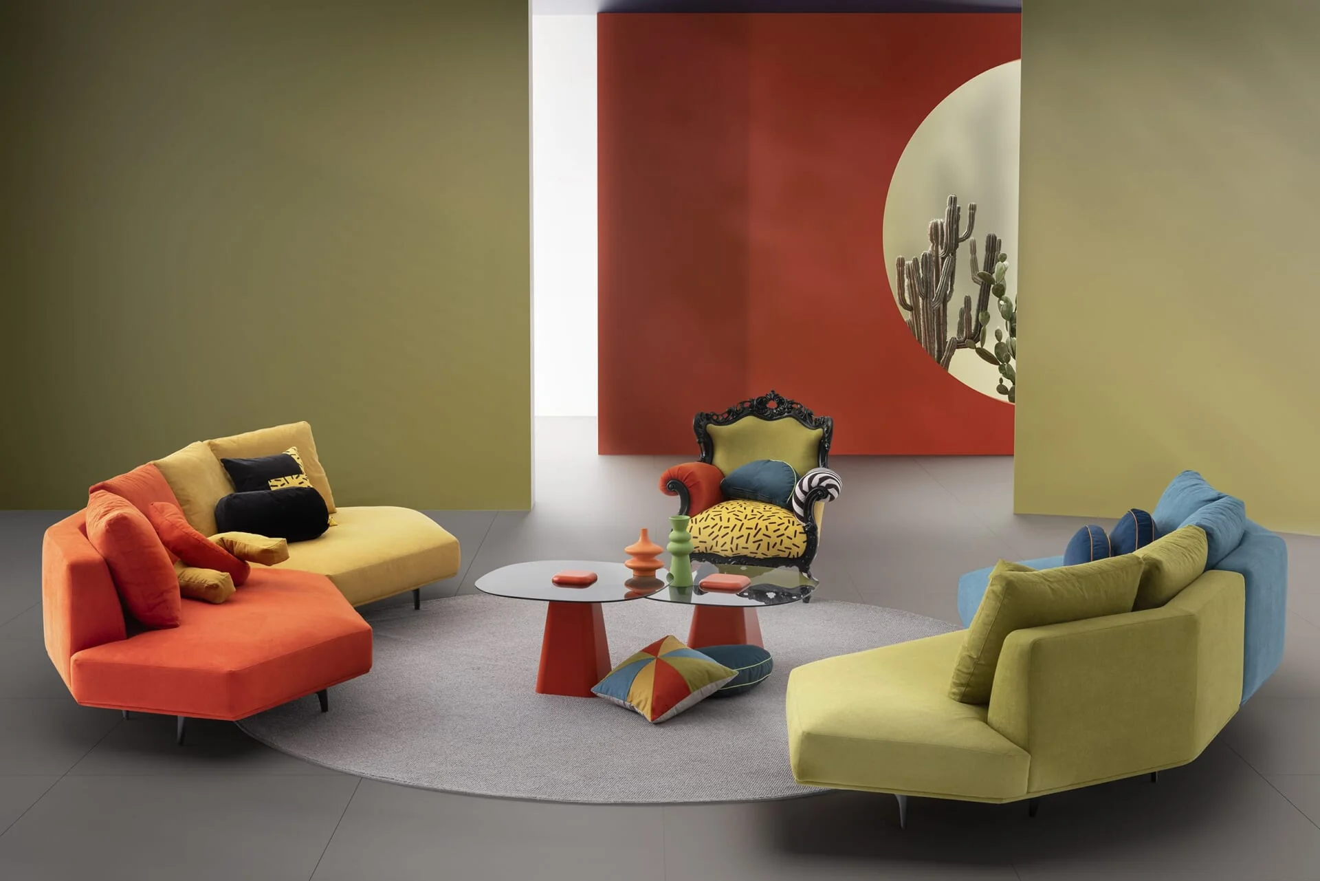 Холна маса «Chelsea Energy» от серия Colorium, размер 80х38х80см - Image 3