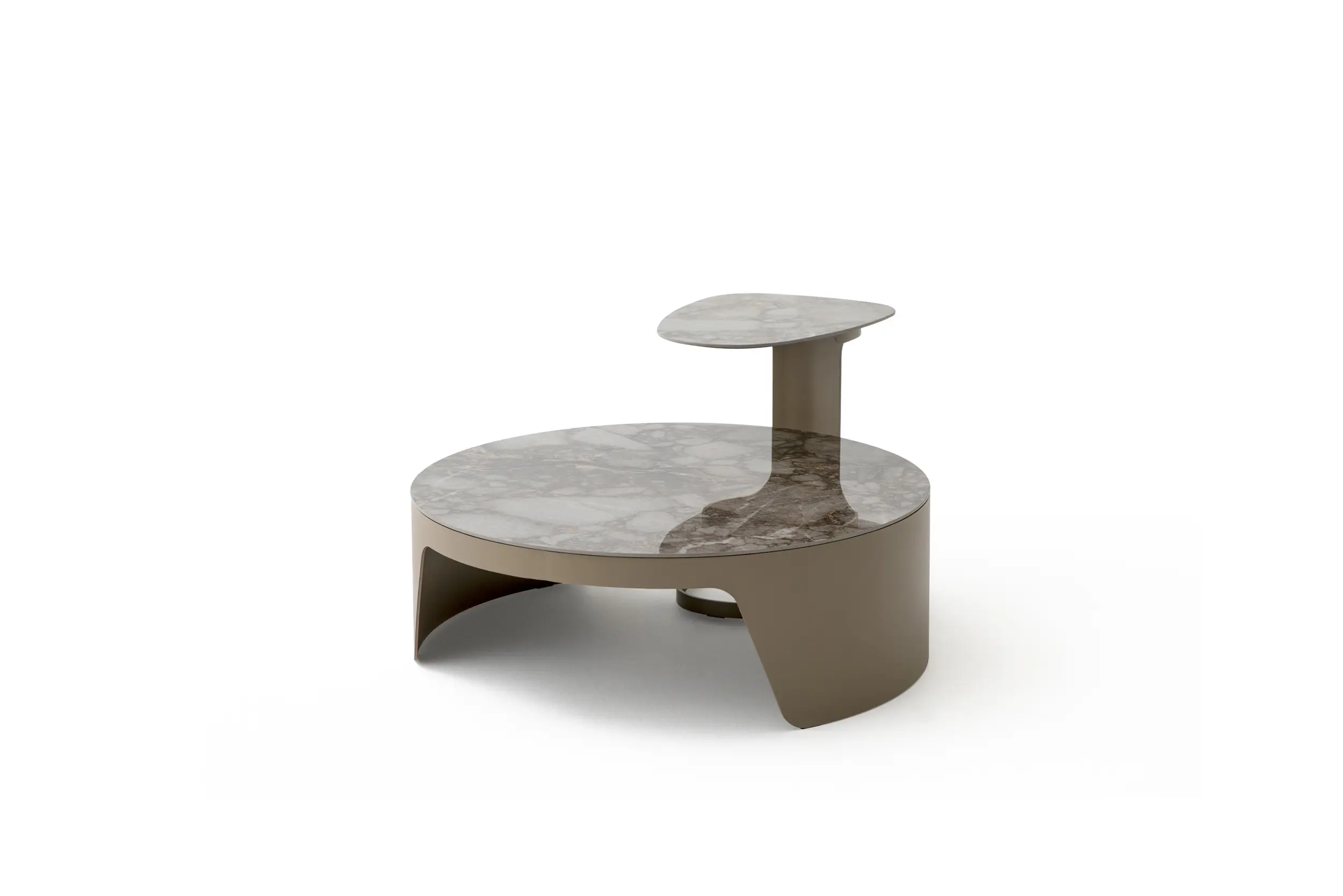 Холна маса «Element Middle» с керамичен плот, размер 90х31х90см - Image 2
