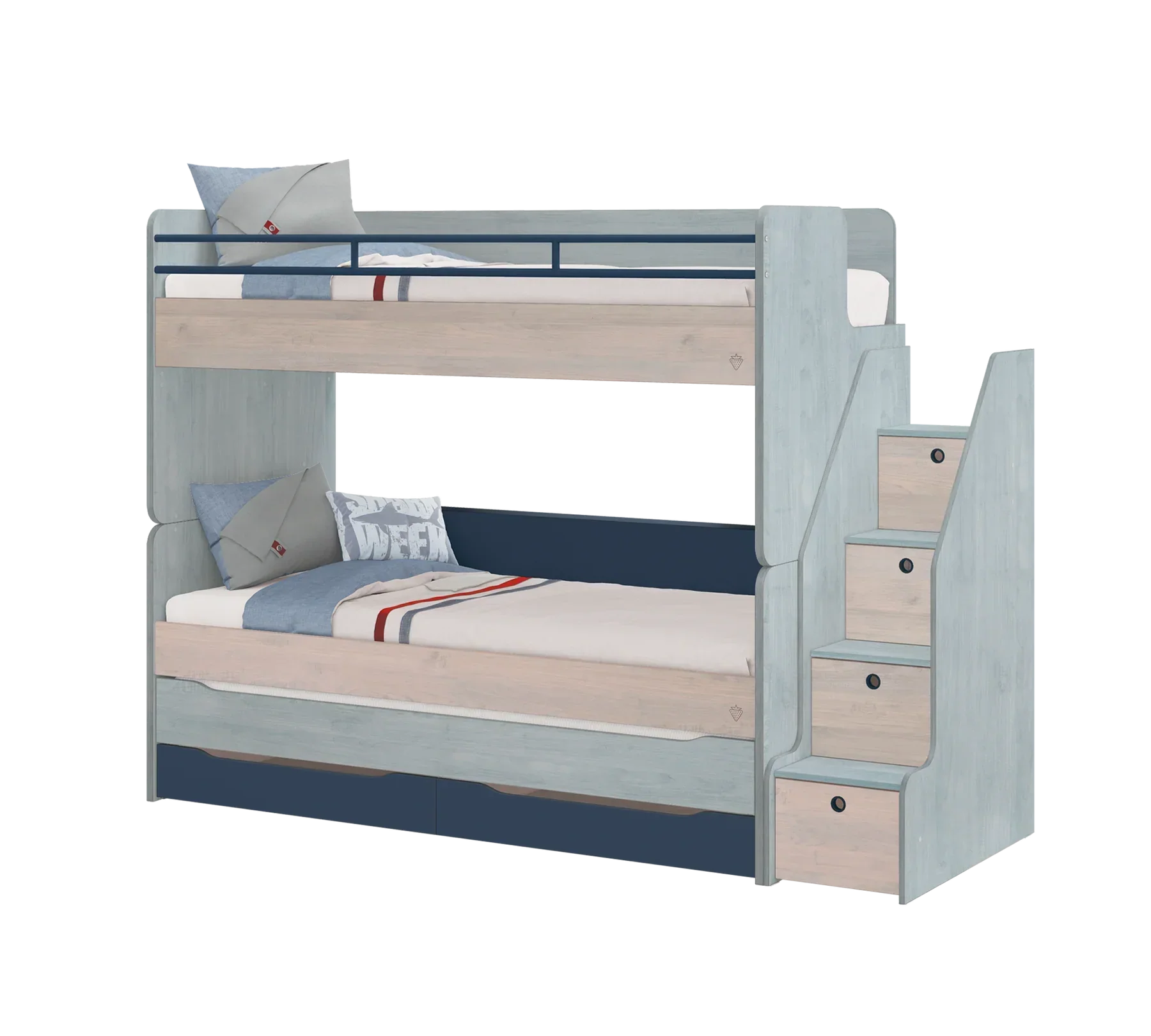 Издърпващо се чекмедже за легло «Studio Trio» за матрак 90х200см - Image 3