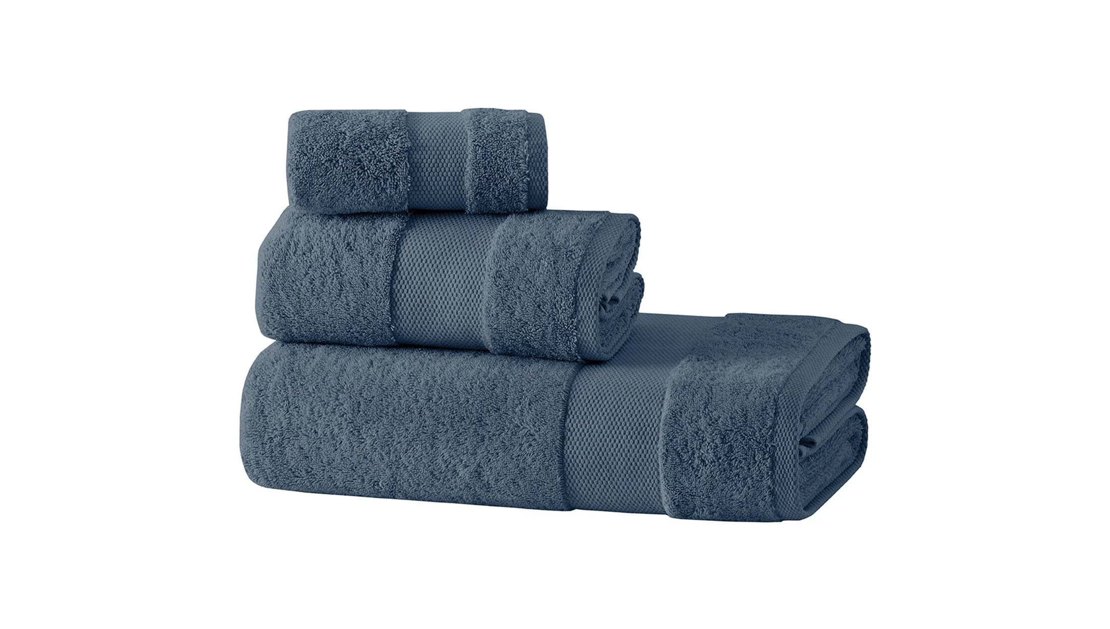 Хавлия «Essentials Navy» - памук, размер 90x150см - Image 2