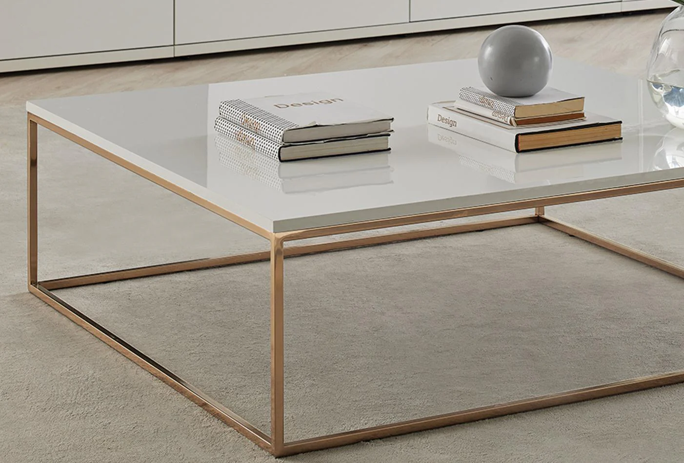 Холна маса «Legato White» с размер 110х35х110см - Image 4