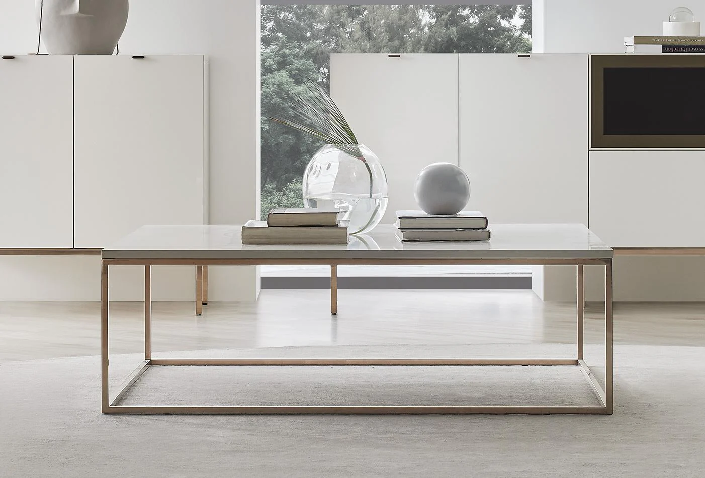 Холна маса «Legato White» с размер 110х35х110см - Image 6