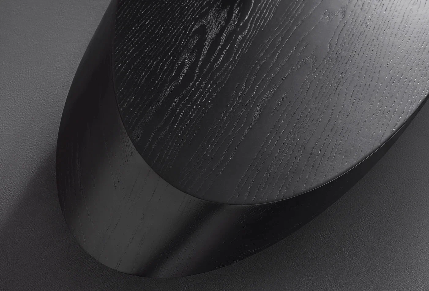 Холна маса «Oblique» с естествен фурнир, с размер 187х30х73см - Image 2