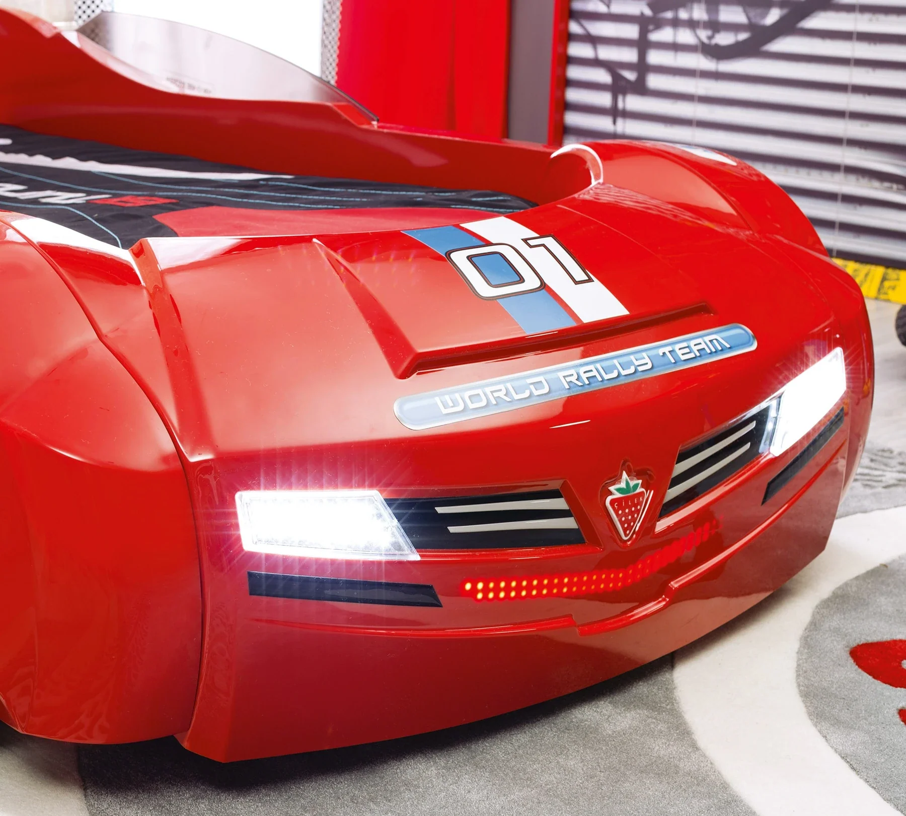 Легло-кола «Biturbo» + LED осветление, за матрак 90х195см - Image 6