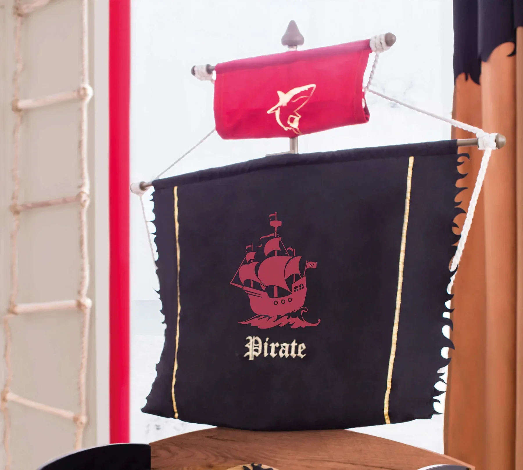 Легло-кораб «Pirate S» за матрак 90х190см - Image 5