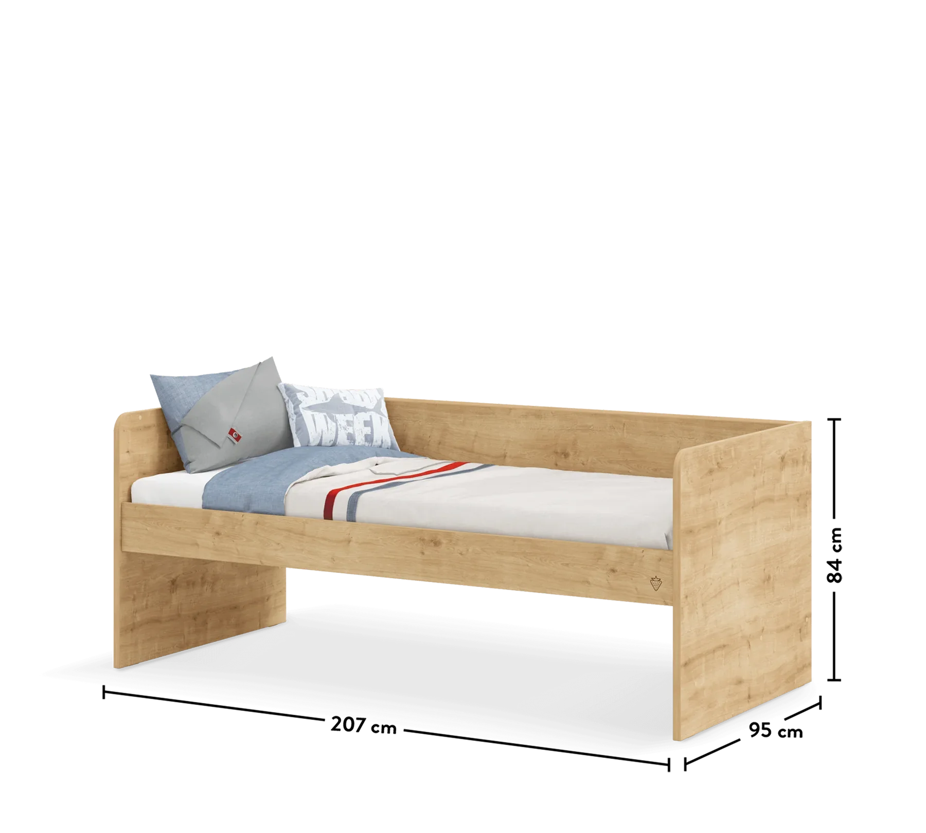 Легло за модулно двуетажно легло «Studio» за матрак 90x200см - Image 7