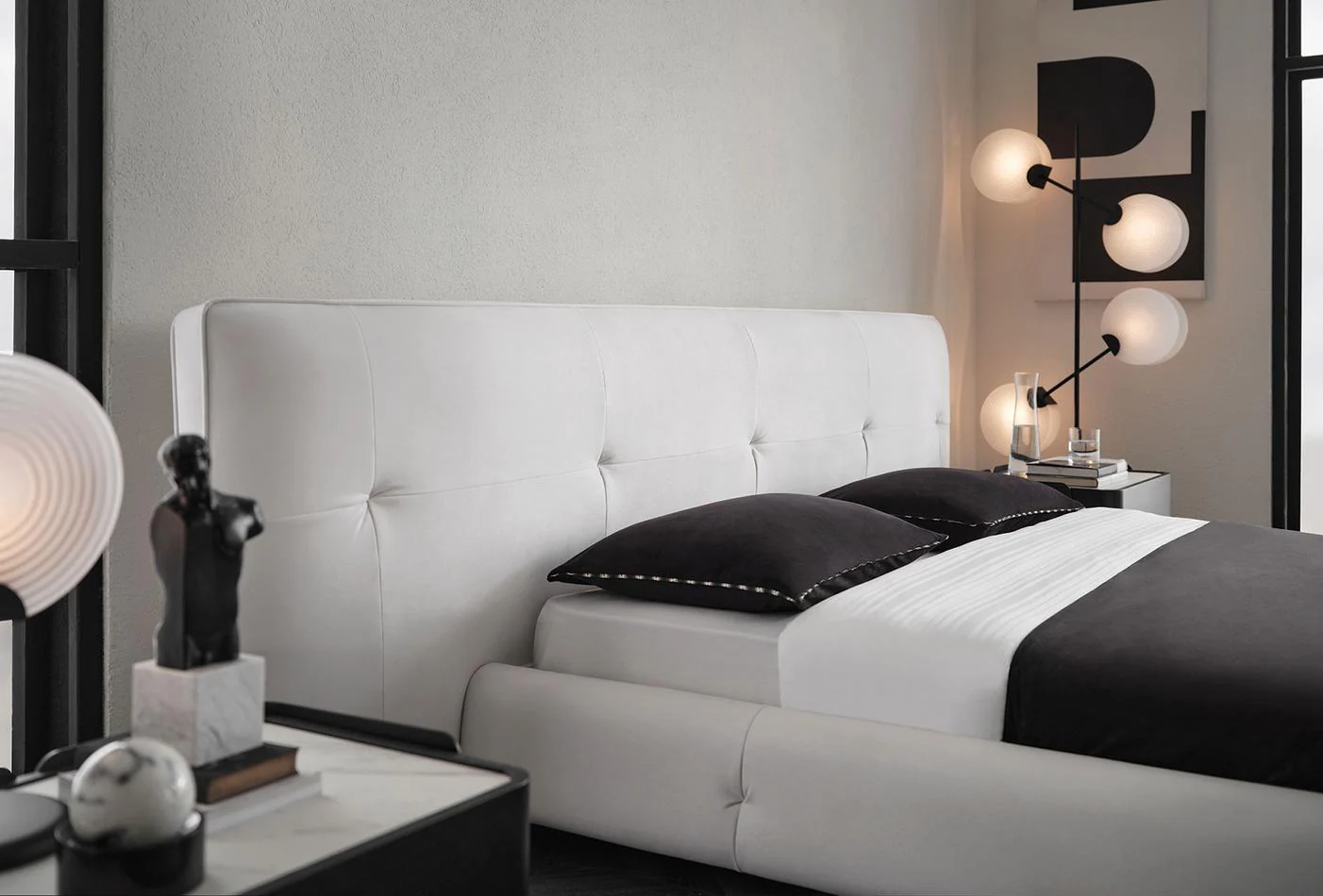 Тапицирано легло «Lagos» + табла - Image 4
