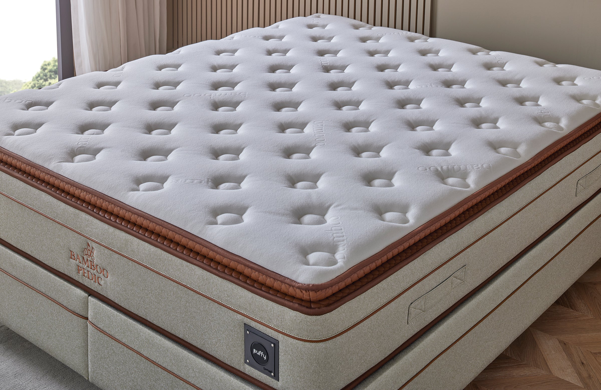 Матрак «Bamboo Pedic» с бамбукови влакна, с микрокапсули, с покет пружинна система, 34 см - Image 10