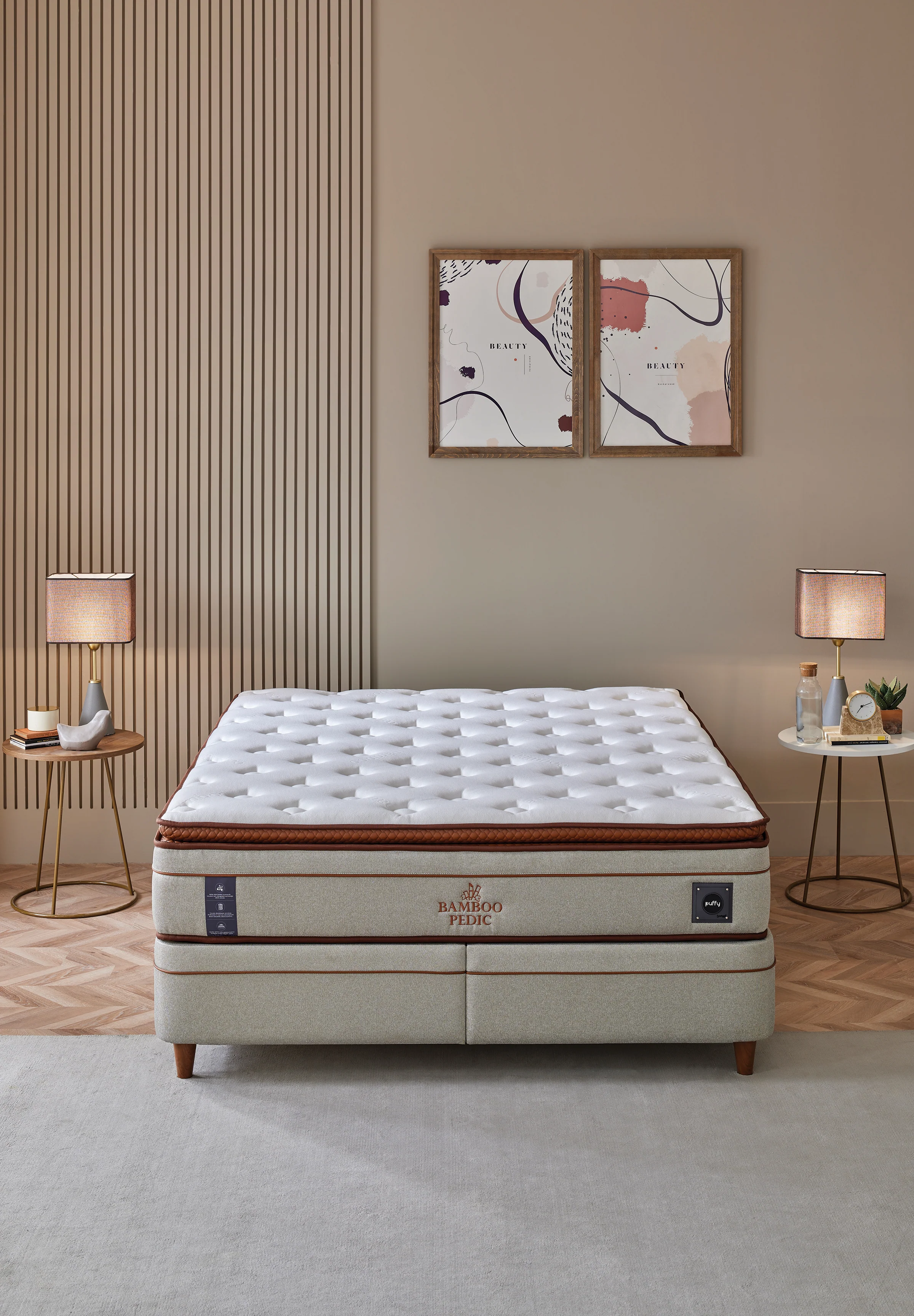 Матрак «Bamboo Pedic» с бамбукови влакна, с микрокапсули, с покет пружинна система, 34 см - Image 9