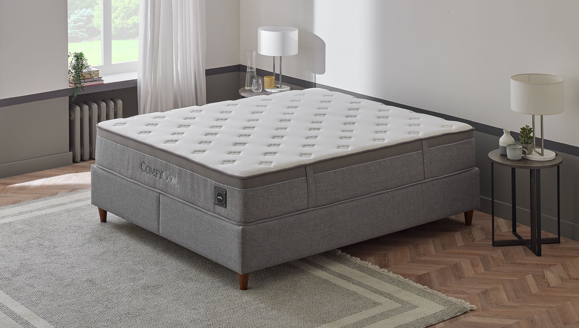 Матрак «Comfy Cool» с охлаждащ гел и алое вера, с покет пружинна система, 28 см - Image 4