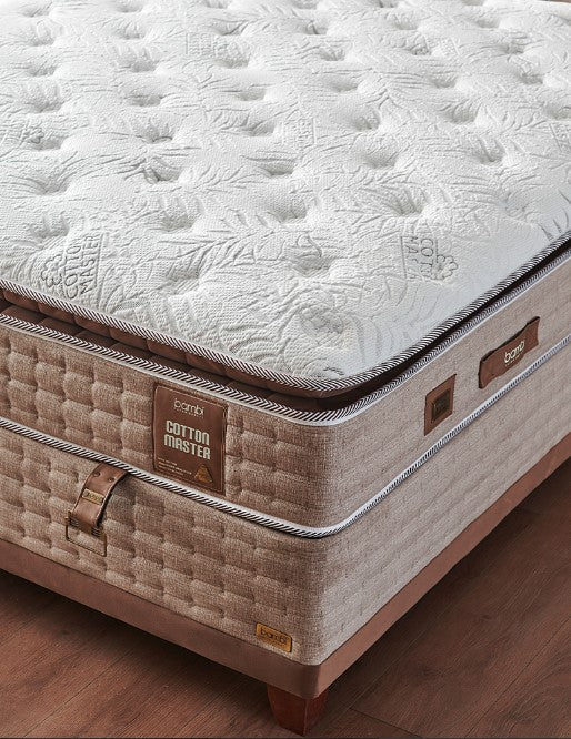 Матрак «Cotton Master» с естествен памук, с двойна покет пружинна система, 34 см - Image 4