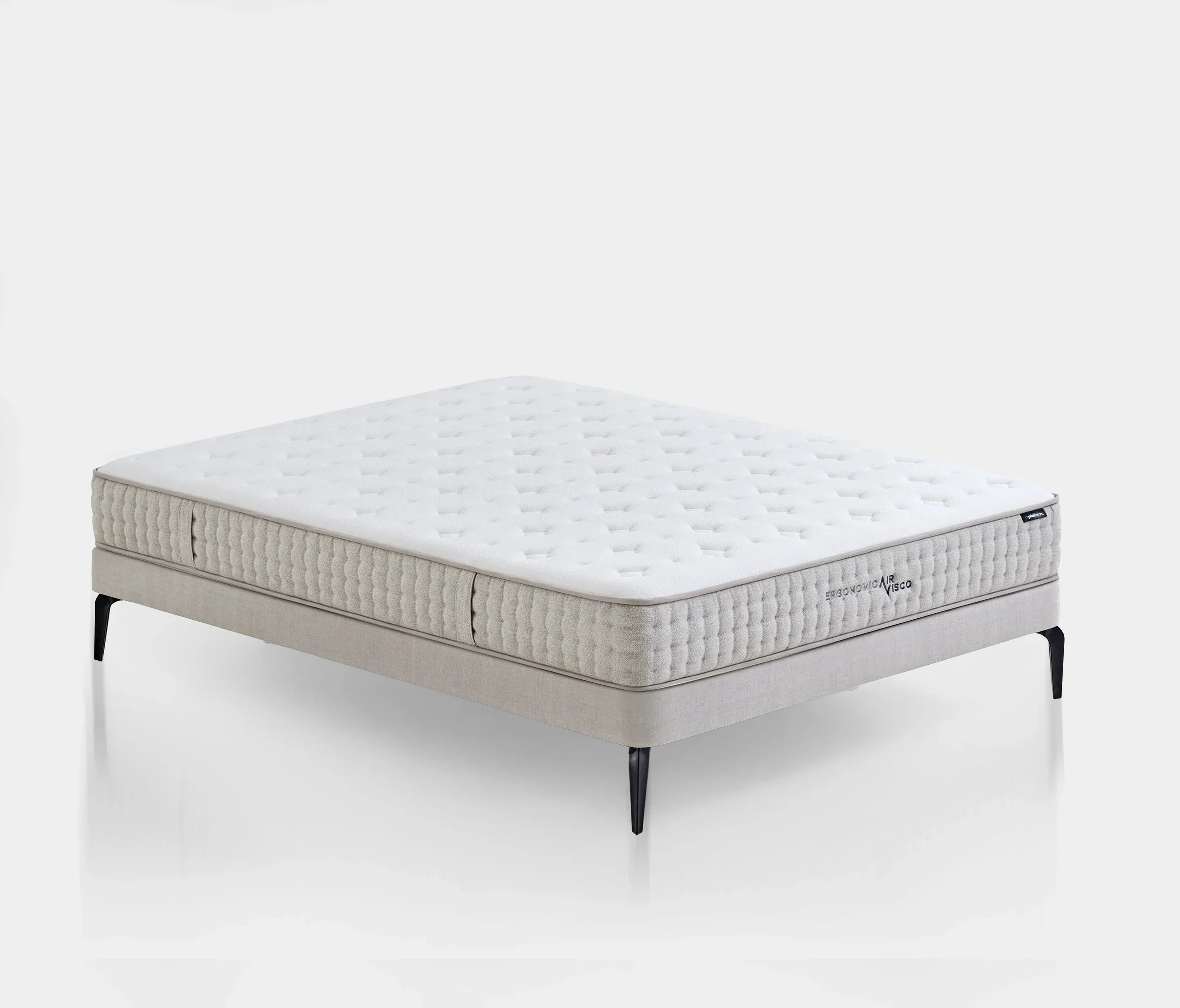 Матрак «Ergonomic Air Visco» - лятна страна с охлаждащ гел и зимна - с вълна Woolmark, 27 см