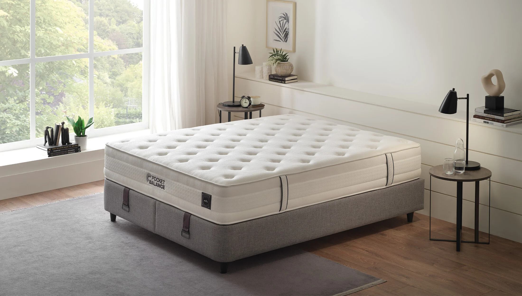 Матрак «Pocket Balance» + пробиотици и влакна Tencel, с покет пружинна система, 32 см - Image 3