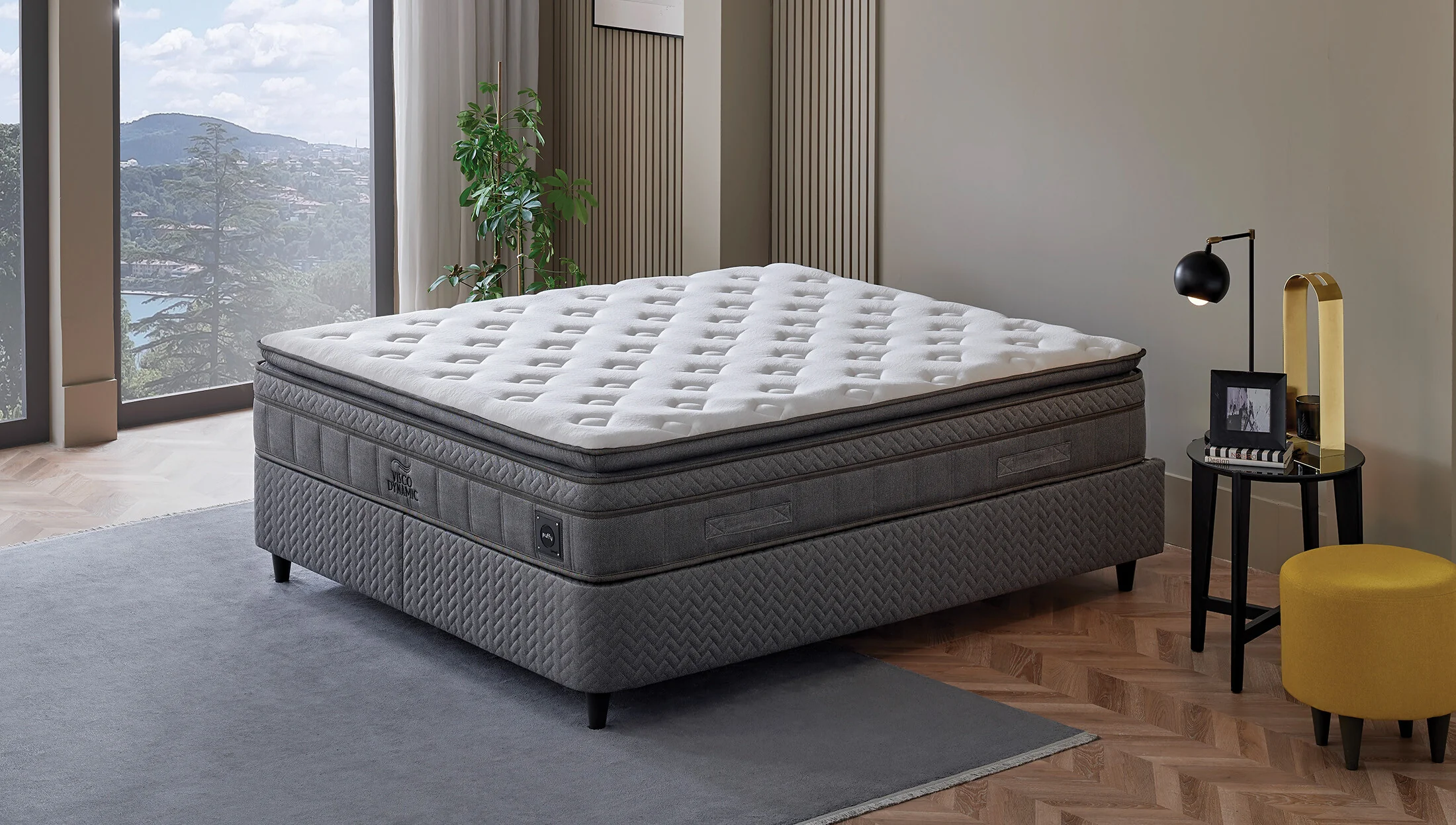 Матрак «Visco Dynamic» с технология Fresche, с DHT пружинна система, 32 см - Image 4