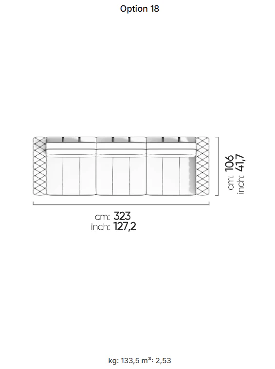 36 готови конфигурации на модулен разтегателен диван «Gallardo» - Image 44