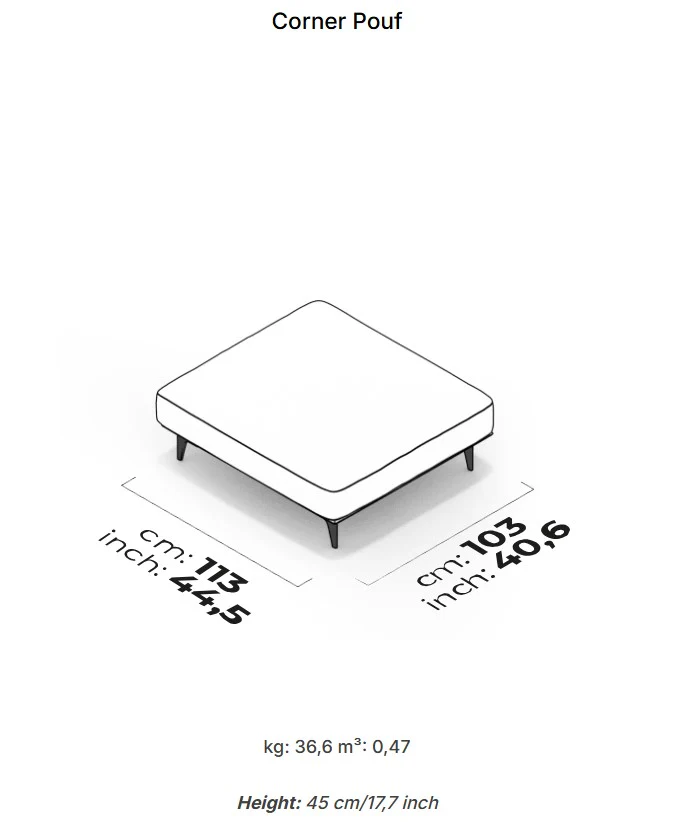 8 модула за модулен диван «Loft» - Image 45