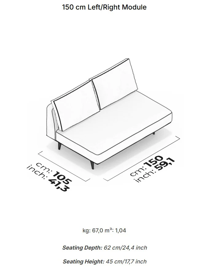 8 модула за модулен диван «Loft» - Image 47