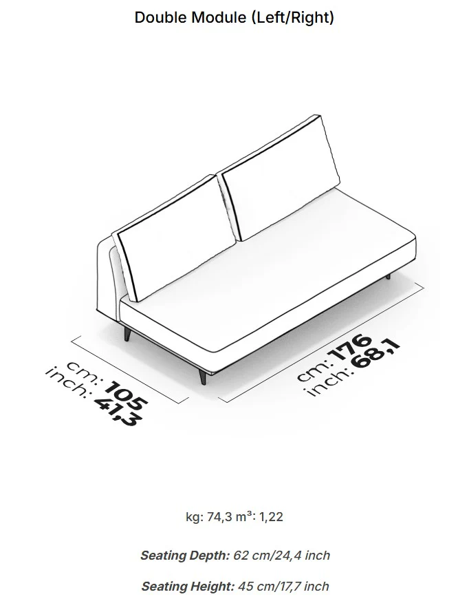 8 модула за модулен диван «Loft» - Image 49
