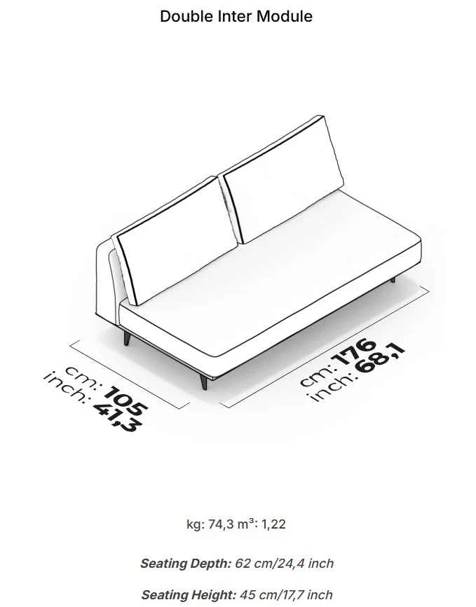 8 модула за модулен диван «Loft» - Image 50