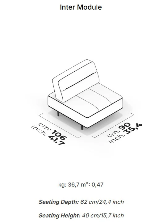 8 модула за модулен разтегателен диван «Morocco» - Image 44