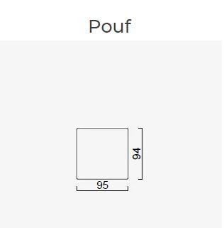 26 модула за модулен диван «Plus Poufy» - Image 25