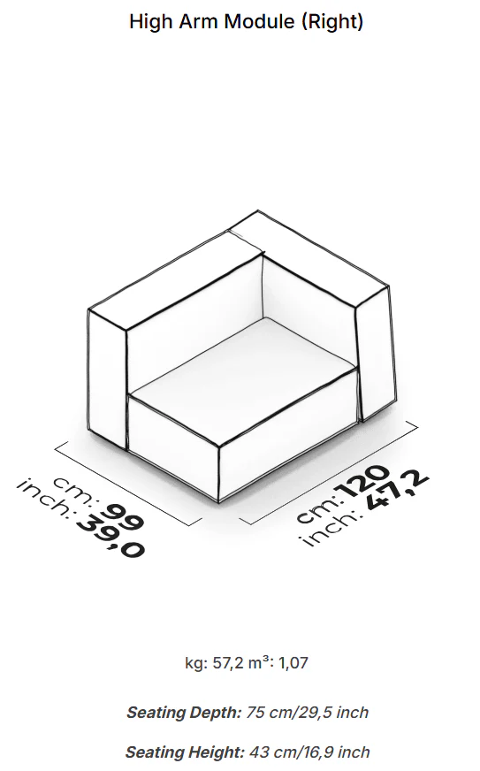 26 модула за модулен диван «Plus Poufy» - Image 30