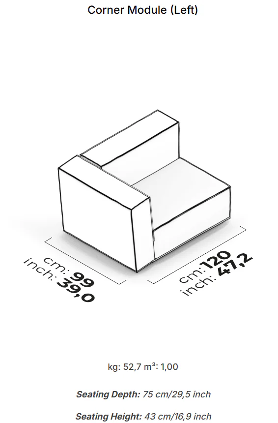 26 модула за модулен диван «Plus Poufy» - Image 34